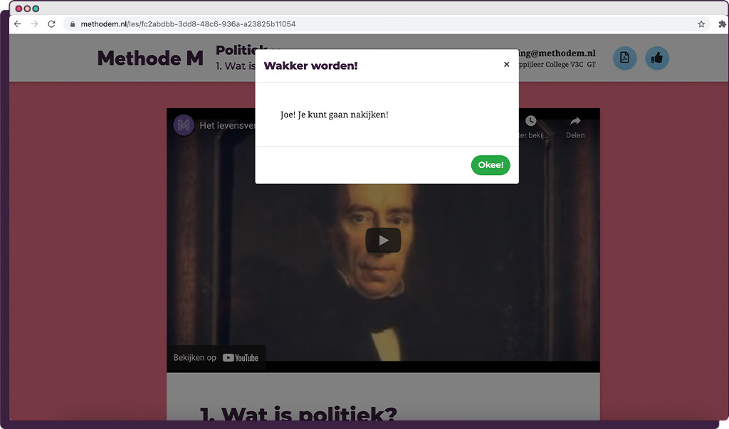 Maatschappijleer Digitale lesmethode