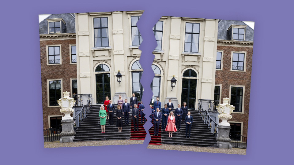 Kabinet Schoof uit elkaar!